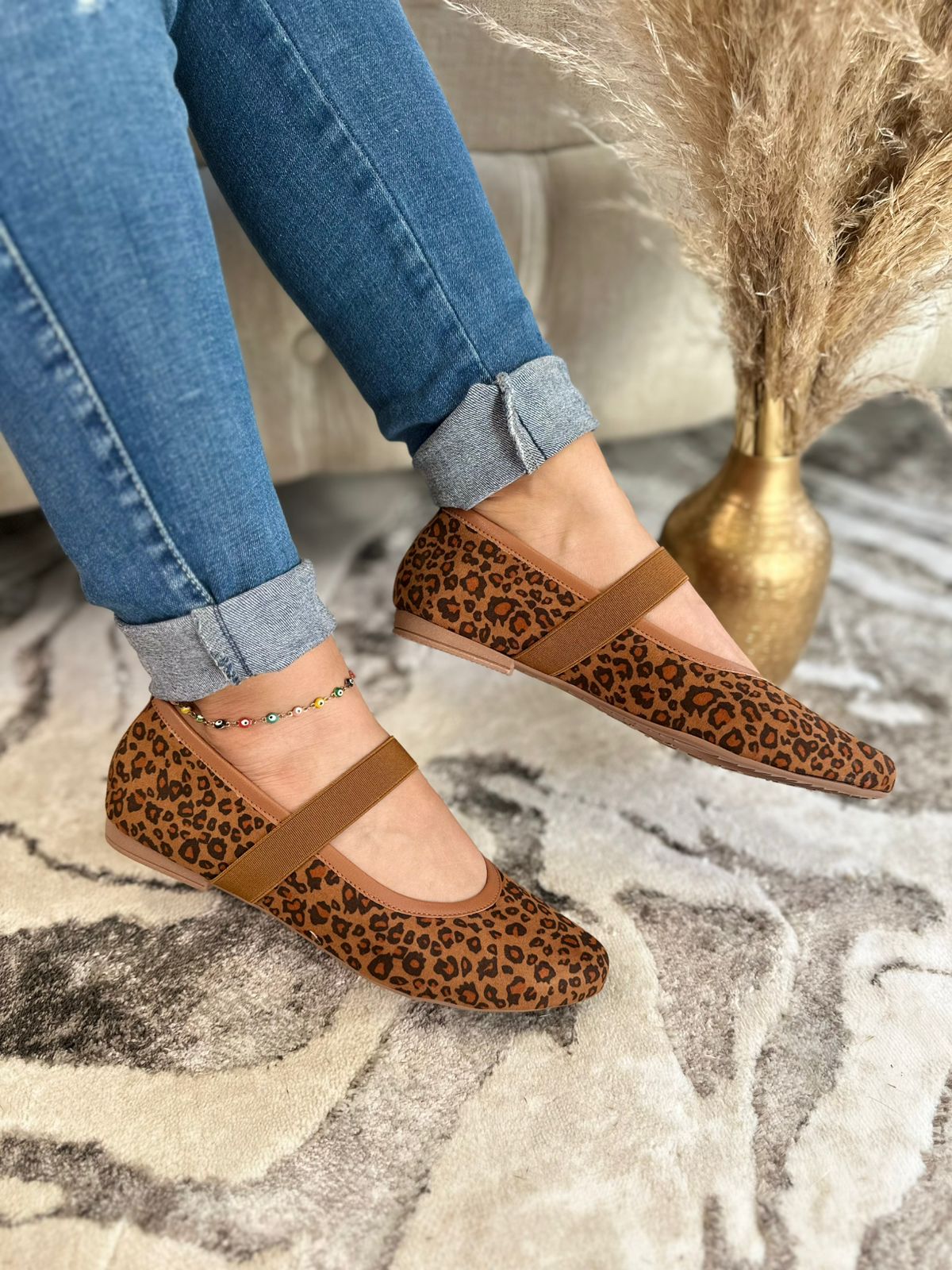 Baletas Animal Print Conforto