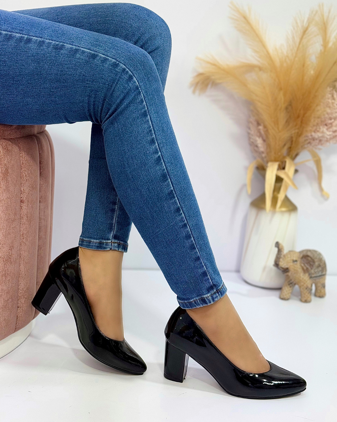 Tacon Cubano en Charol