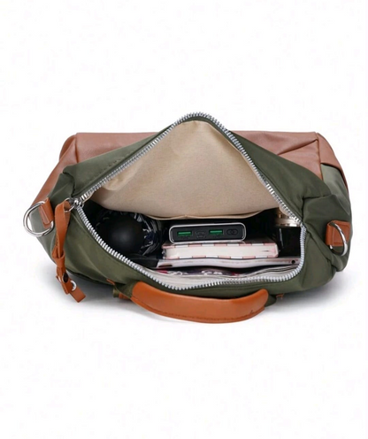 Bolso Morral de Lujo Estilo Glamur Gratis Llavero Pompon