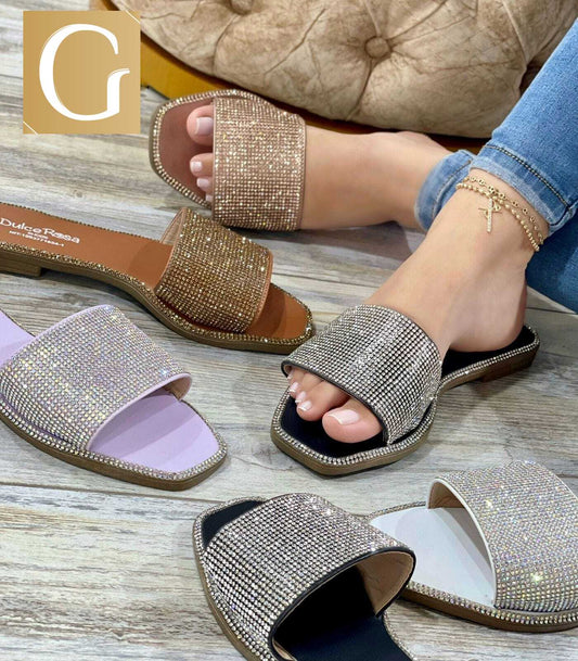 Sandalia Glamure DISKO Brillo