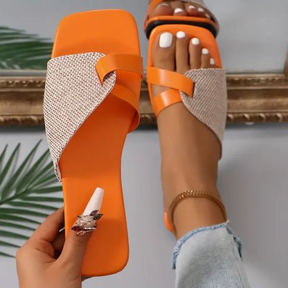 Sandalia Glamure Confort Retro Chic