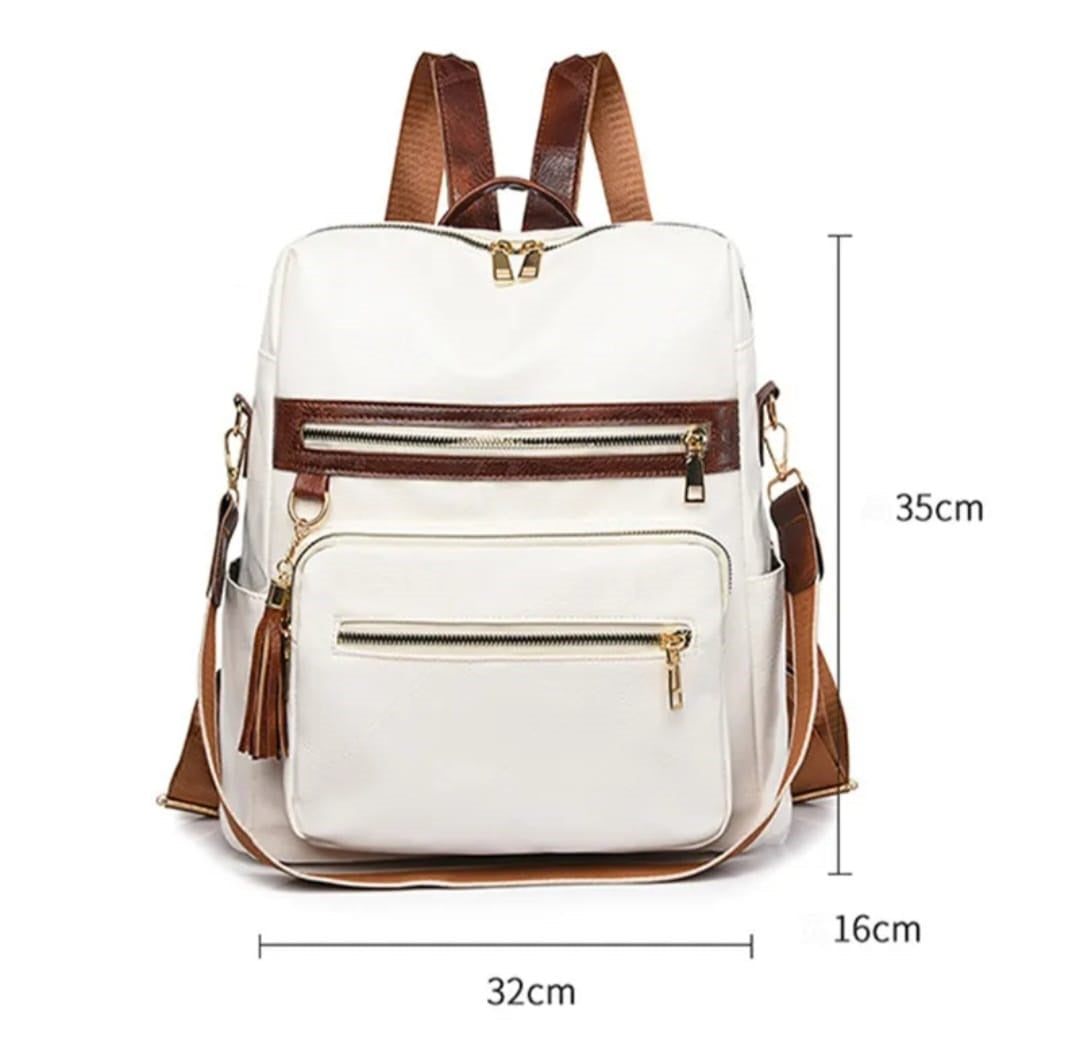 Morral Bolso Dama Cremalleras Fashion