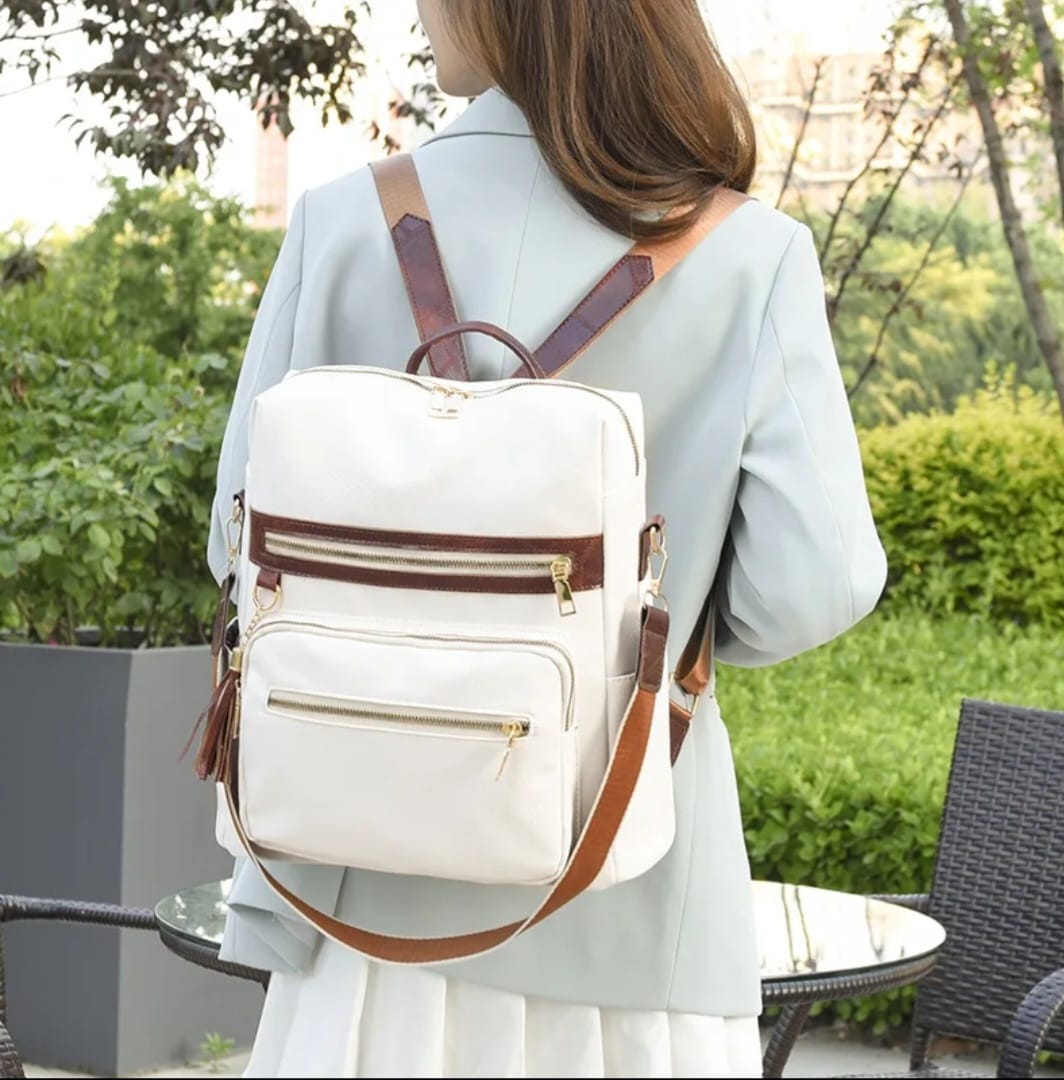 Morral Bolso Dama Cremalleras Fashion