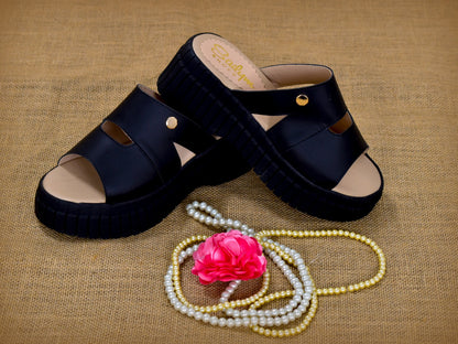 Sandalia Conforto Plataforma Glamure