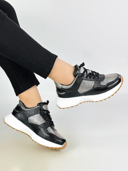 Tenias Alicia en Cuero 100 % - Elegancia y Comodidad
