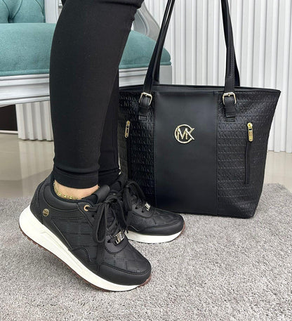 Combo Lista para Todo – Bolso y Zapatillas Femeninas Estilosas