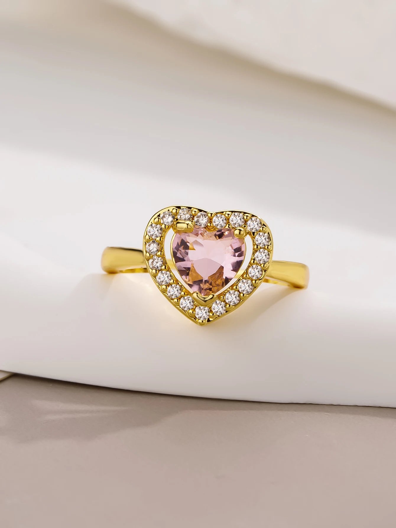 Anillo Cupido Promesa Corazón