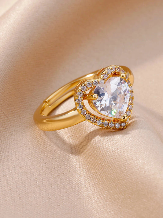 Anillo Cupido Promesa Corazón