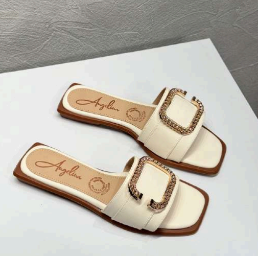 Sandalia Plana Ref. Gucci Moneda Glamure Esencia
