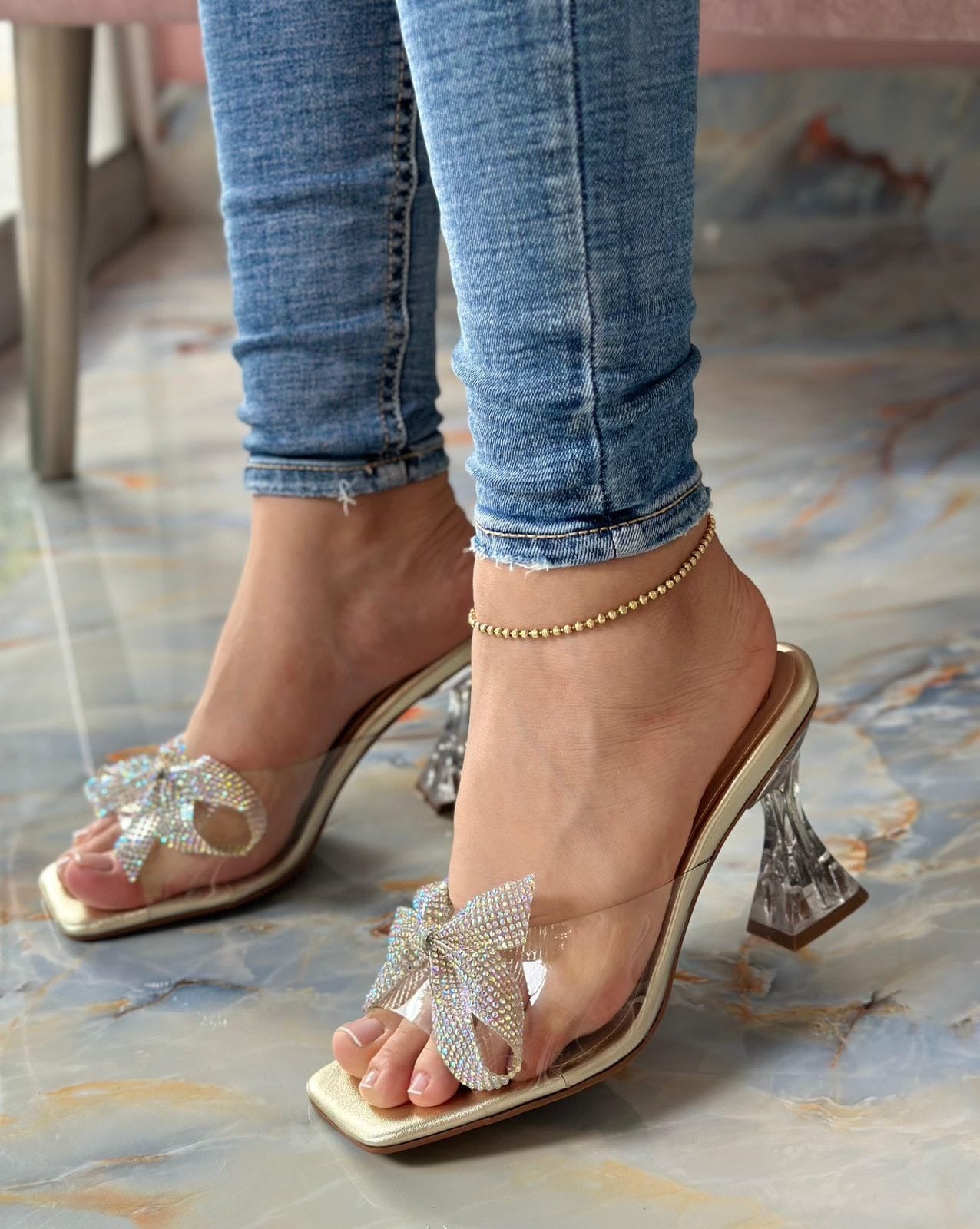 Tacones Corbata Encantada