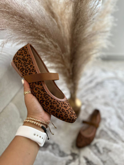 Baletas De Animal Print