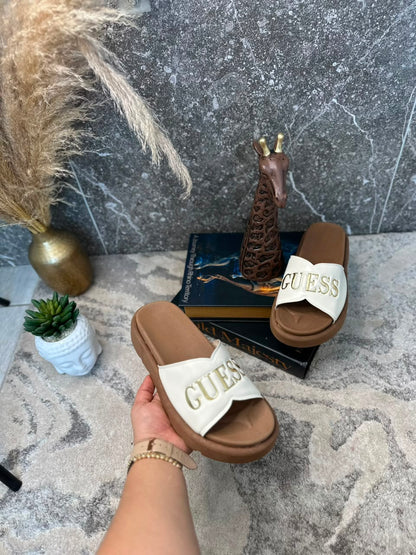Sandalia Guess VIP Confort Antideslizante para Mujer