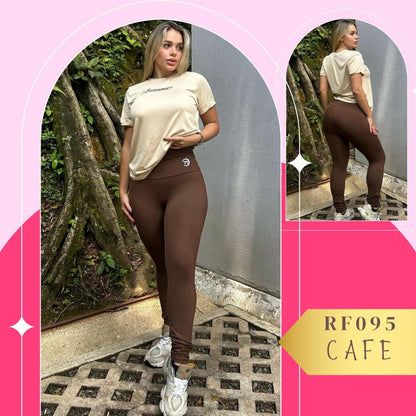 Conjunto de Leggins y Blusa RF095 MoldeaFit – Control y Estilo Diario