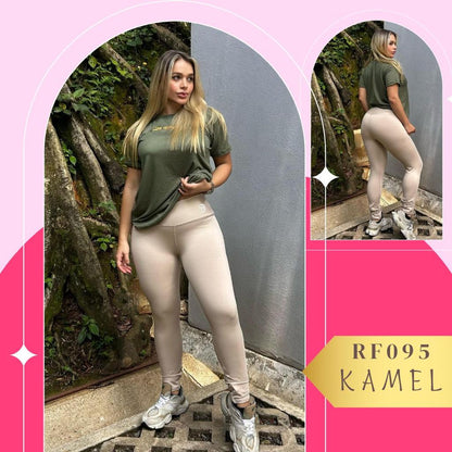 Conjunto de Leggins y Blusa RF095 MoldeaFit – Control y Estilo Diario
