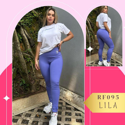 Conjunto de Leggins y Blusa RF095 MoldeaFit – Control y Estilo Diario