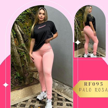 Conjunto de Leggins y Blusa RF095 MoldeaFit – Control y Estilo Diario